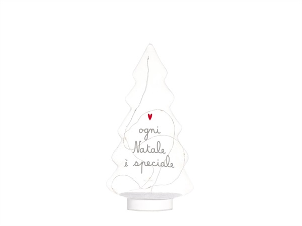 SIMPLE DAY LIVING & LIFESTYLE Albero Ogni Natale è speciale - piccolo bianco