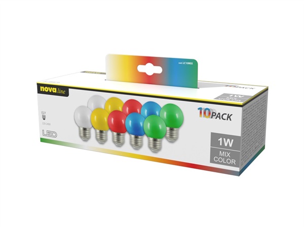 NOVA LINE Decapack Sfera Led a Filamento 1,8W