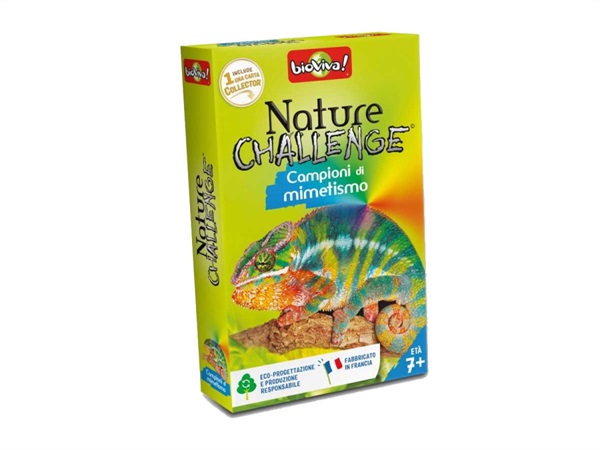 BIOVIVA Nature challange, mazzo di carte, re del mimetismo