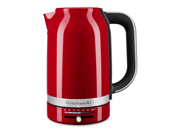 KITCHENAID BOLLITORE ELETTRICO A TEMPERATURA REGOLABILE 1,7L, rosso imperiale