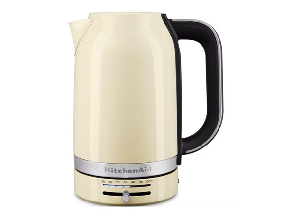 KITCHENAID BOLLITORE ELETTRICO A TEMPERATURA REGOLABILE 1,7L, crema