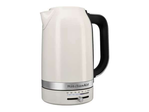 KITCHENAID BOLLITORE ELETTRICO A TEMPERATURA REGOLABILE 1,7L, Porcellana bianca