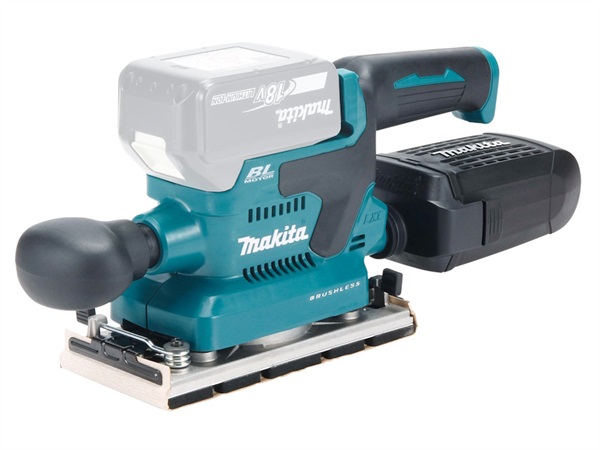 MAKITA Levigatrice orbitale LXT 18V BLmotor DBO382ZJ