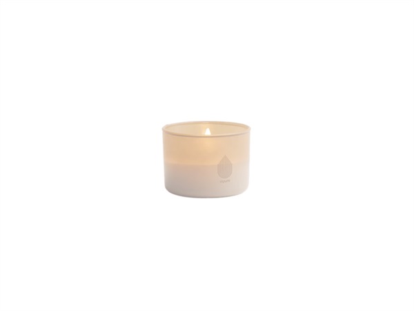 UYUNI LIGHTING Glass candels, candela in vetro, vanilla, 8,2x6 cm