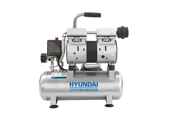 HYUNDAI Compressore 750 W Oil Free Supersilenziato Hyundai 65712