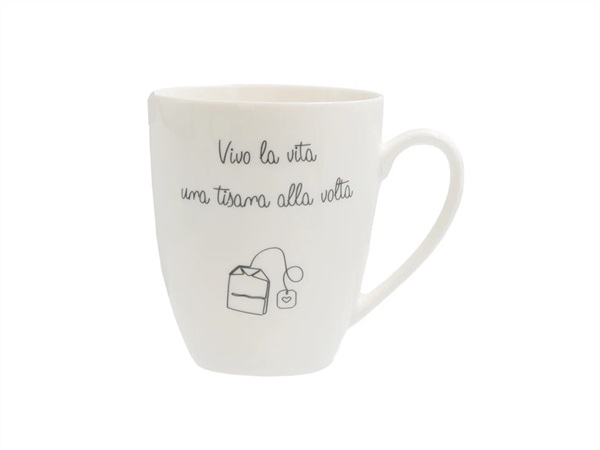 LA PORCELLANA BIANCA Gli onesti, Mug buonanotte 450 cc