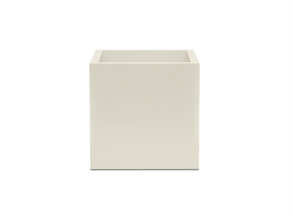 ERBA SRL Cube 50th, fioriera mandorla 33x33xh33 cm