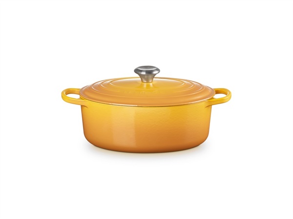 LE CREUSET Evolution, cocotte ovale 29 cm in ghisa vetrificata - nectar