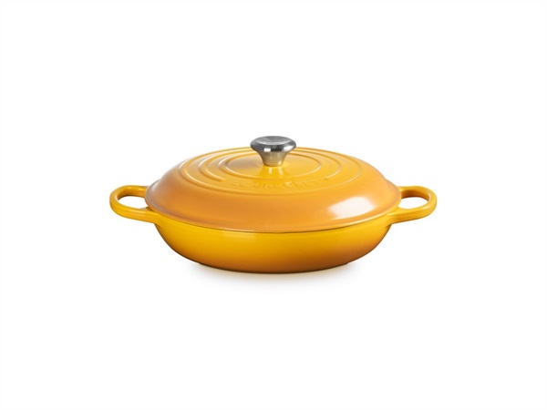 LE CREUSET Evolution, tegame basso 30 cm in ghisa - nectar