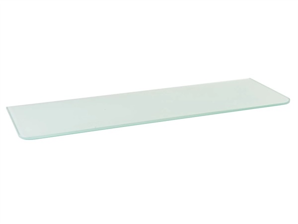 PIRCHER Mensola "Glassline"  standard satinato 20x60 cm