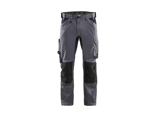 BLÅKLÄDER ITALIA SRL Pantaloni artigiano stretch, grigio medio