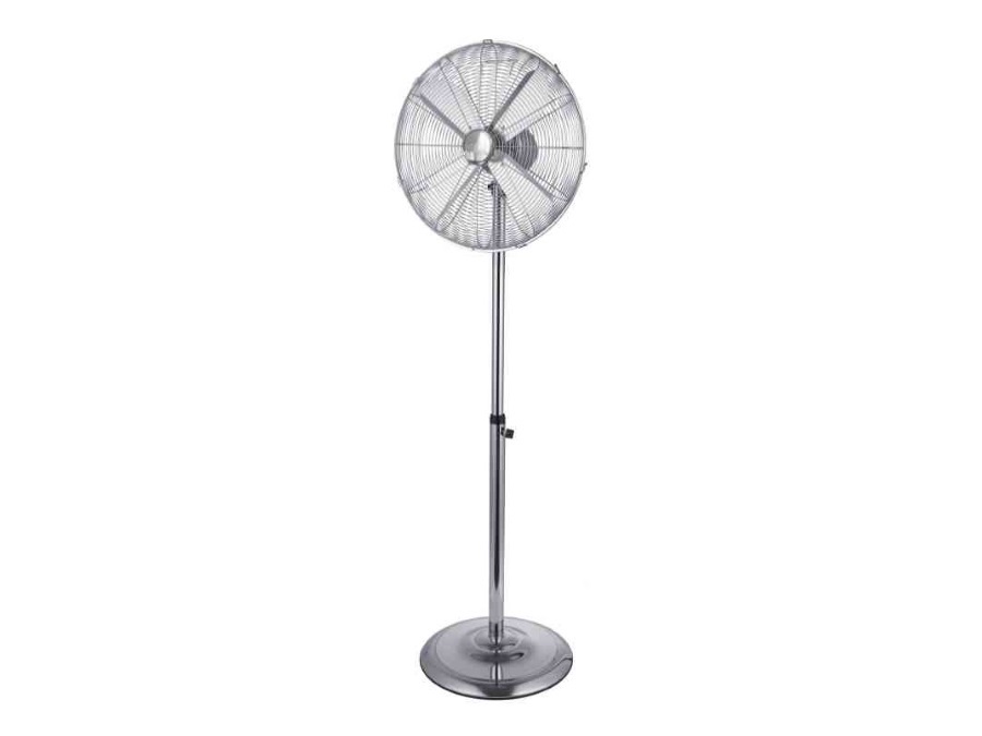 CFG S.P.A. CROMO 45 - VENTILATORE DA TERRA IN METALLO, Ø45CM