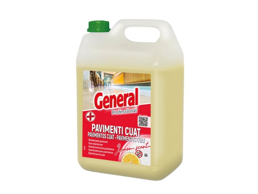 GENERAL PROFESSIONAL Disinfettante pavimenti Cuat 5kg