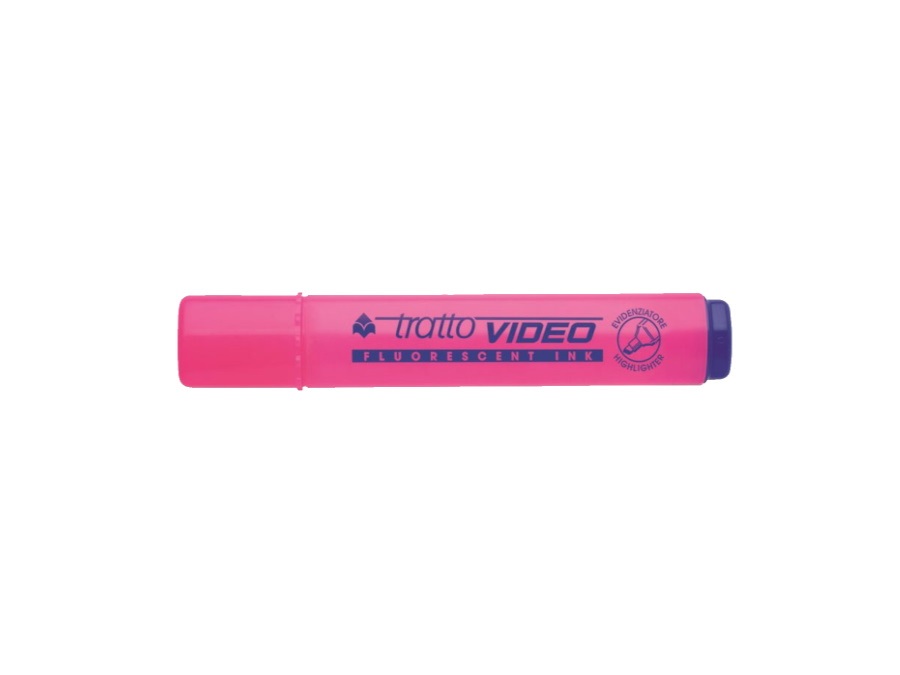 TRATTO Evidenziatore video, fucsia