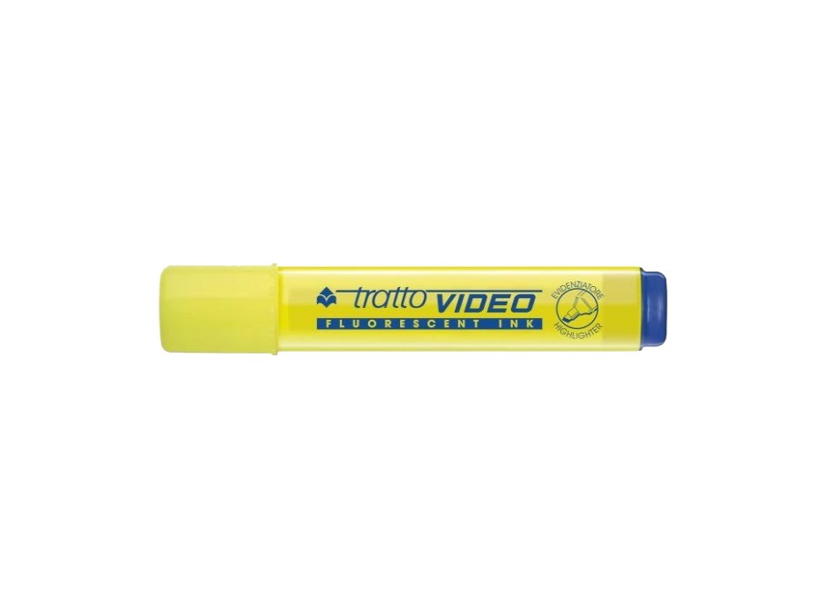 TRATTO Evidenziatore video, giallo