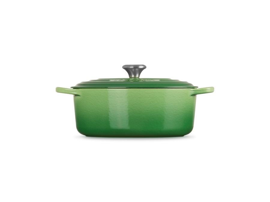 LE CREUSET Evolution, cocotte ovale 29 cm in ghisa vetrificata - bamboo