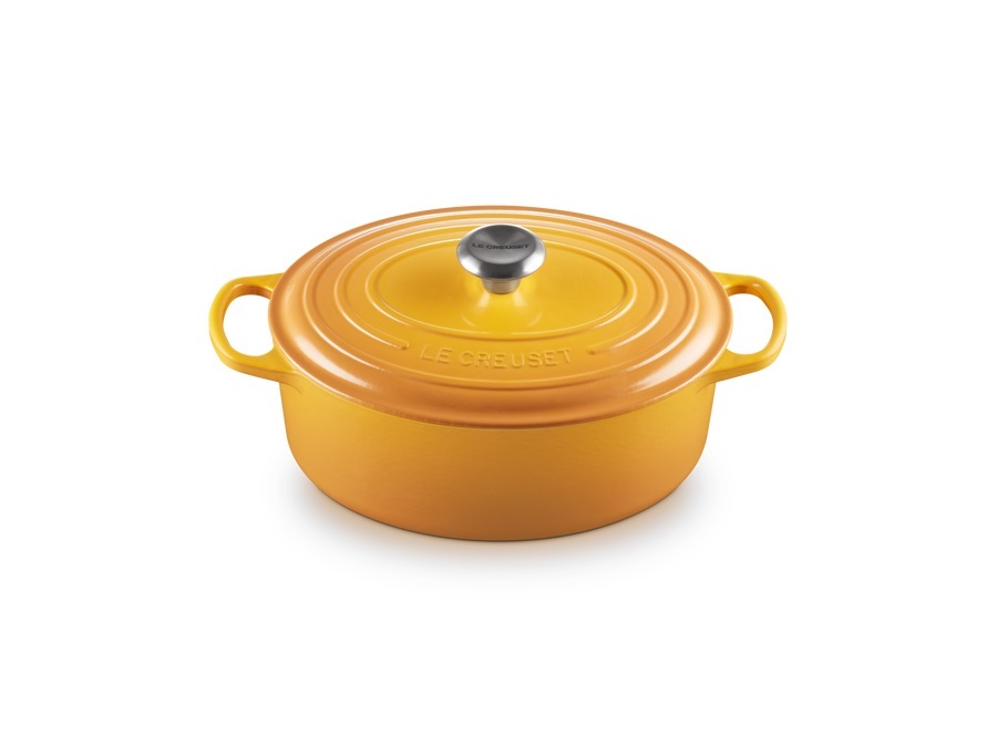 LE CREUSET Evolution, cocotte ovale 29 cm in ghisa vetrificata - nectar