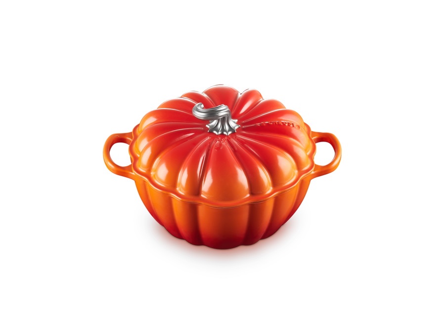 LE CREUSET Evolution, cocotte zucca 24 cm in ghisa vetrificata - arancio