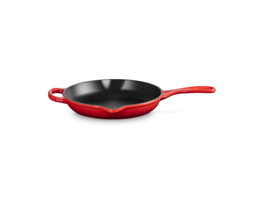 LE CREUSET Evolution, padella doppio becco in ghisa vetrificata 23 cm - ciliegia