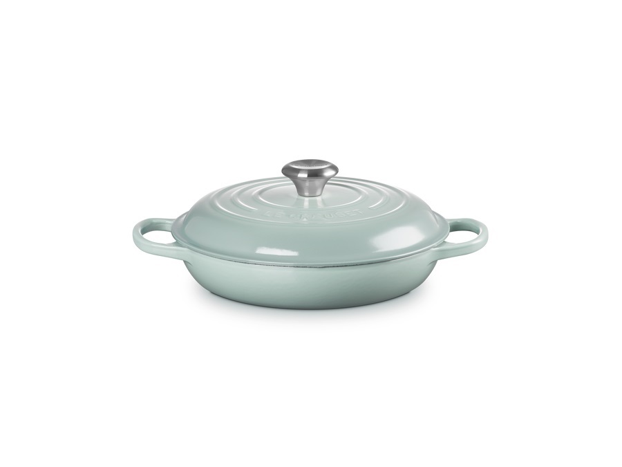 LE CREUSET Evolution, tegame basso 26 cm in ghisa - sea salt