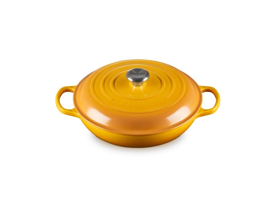 LE CREUSET Evolution, tegame basso 30 cm in ghisa - nectar