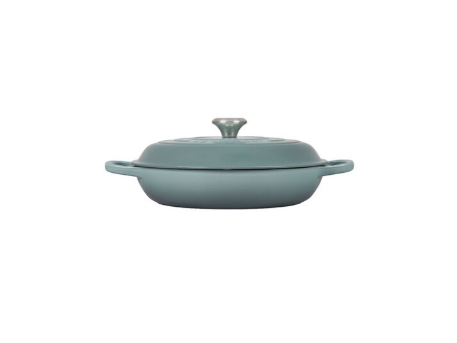 LE CREUSET Evolution, tegame basso 30 cm in ghisa - sea salt