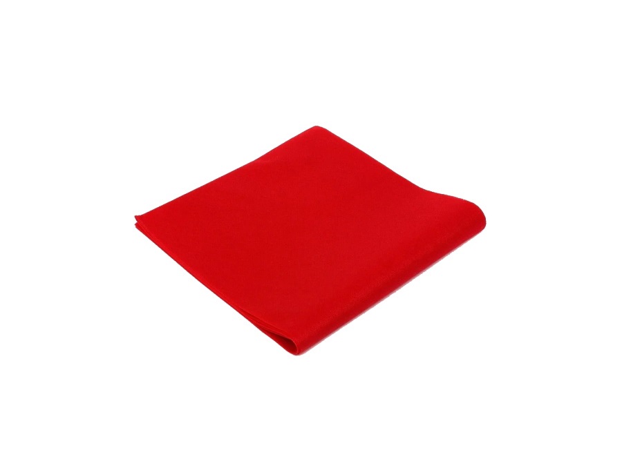 RO.IAL SRL Fiesta, confezione 100 tovaglie 100x100, rosso