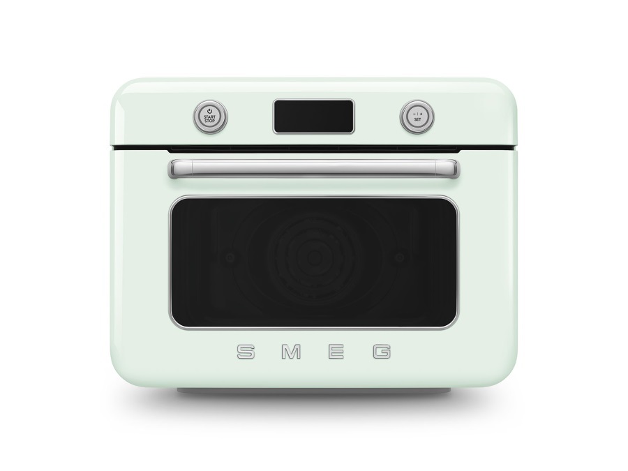 SMEG Forno combinato a vapore da appoggio verde