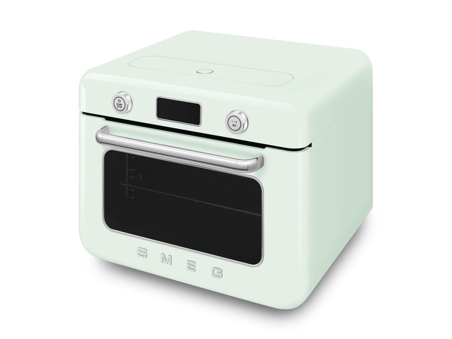 SMEG Forno combinato a vapore da appoggio verde