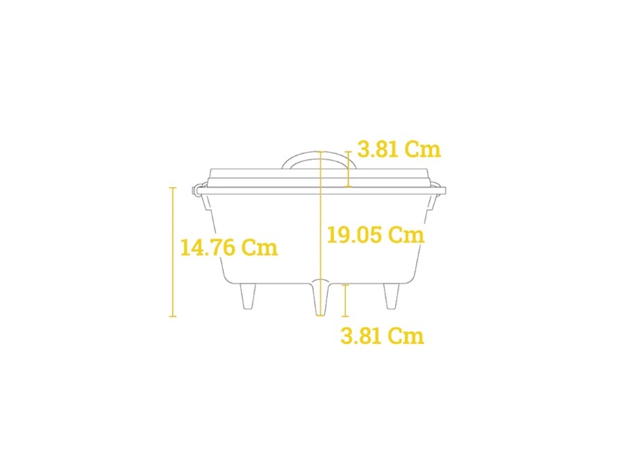 LODGE Forno olandese profondo, 4,73L