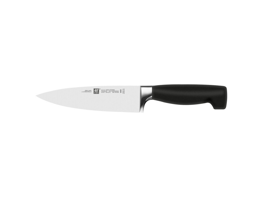 ZWILLING J.A.HENCKELS ITALIA Four star, COLTELLO DA CUOCO LISCIO - 16 CM, FORGIATO