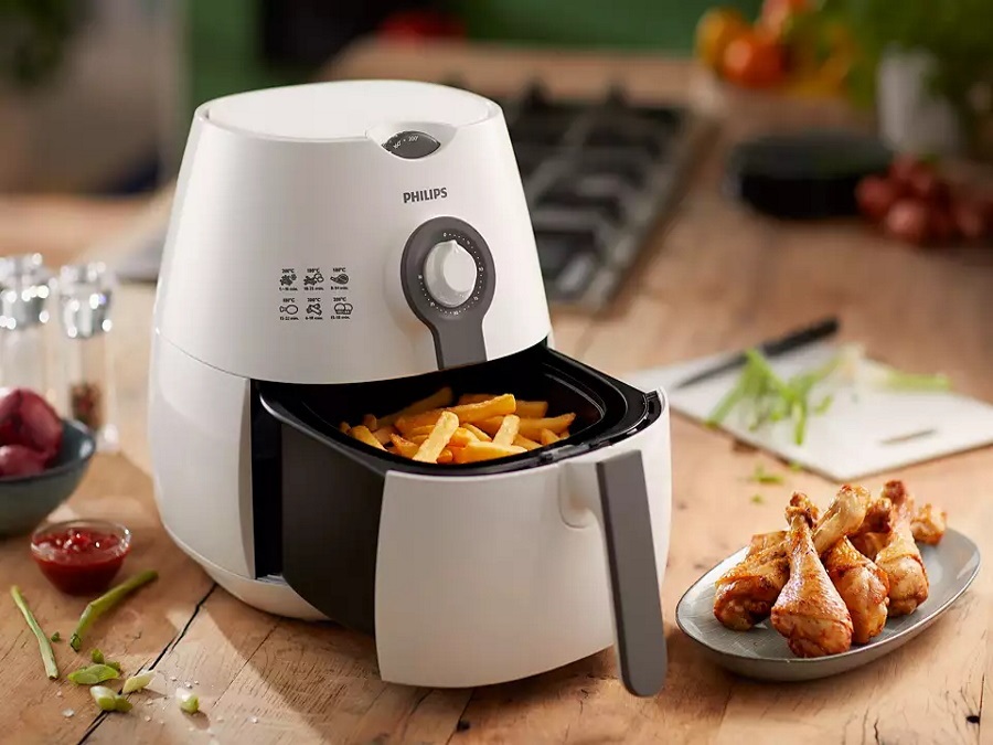 PHILIPS Friggitrice ad aria Airfryer HD9216 bianco