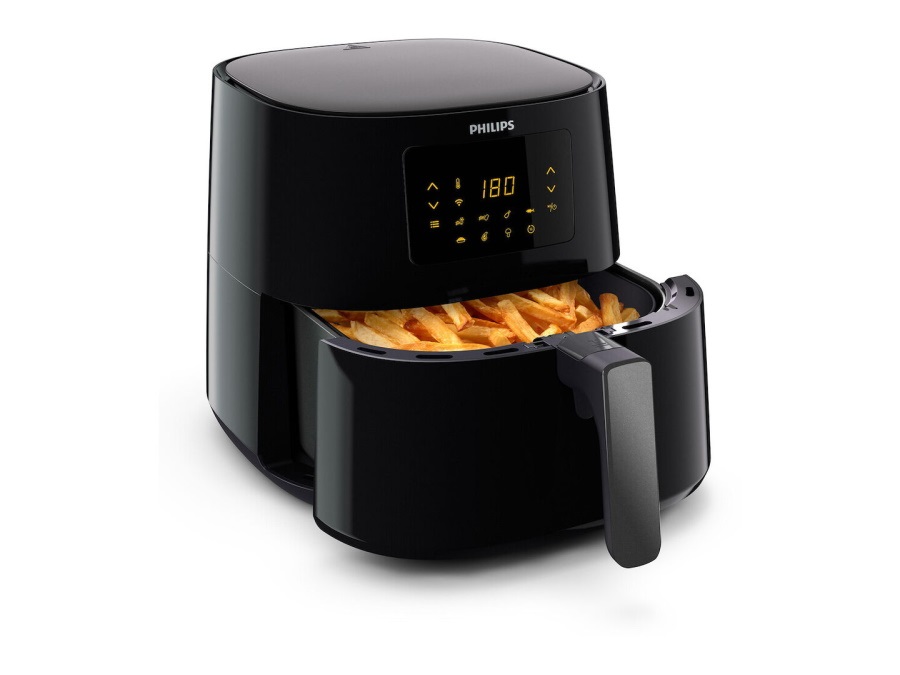 PHILIPS FRIGGITRICE Airfryer XL, 7 programmi, wifi, 6,2 L, NERO