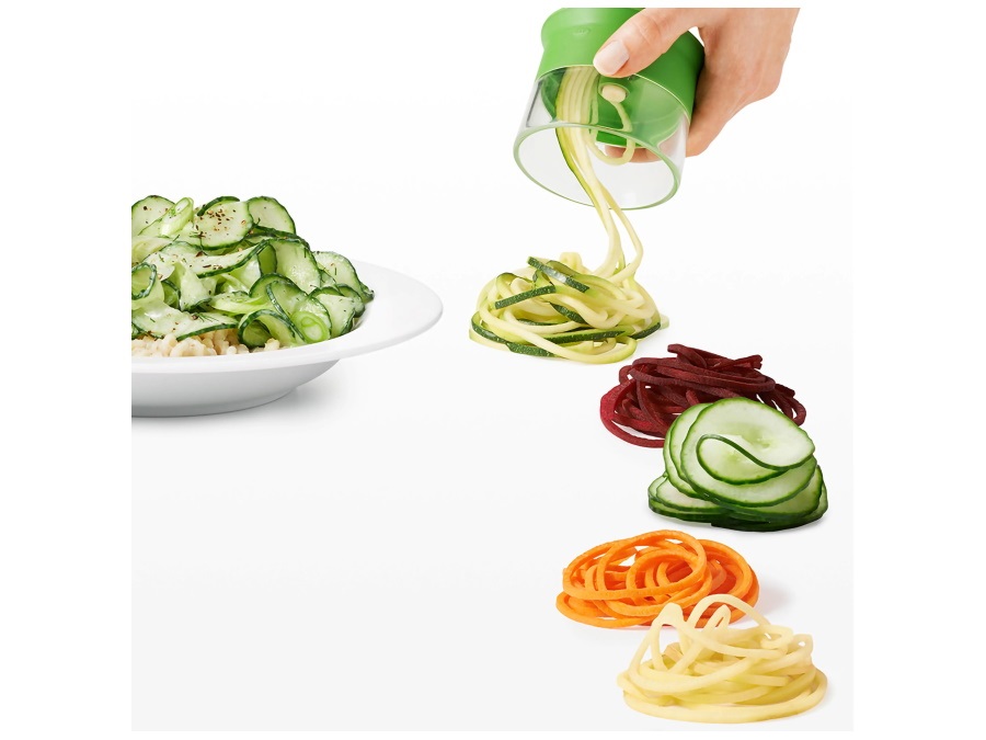 OXO Good grips, spiralizer a mano con 3 lame