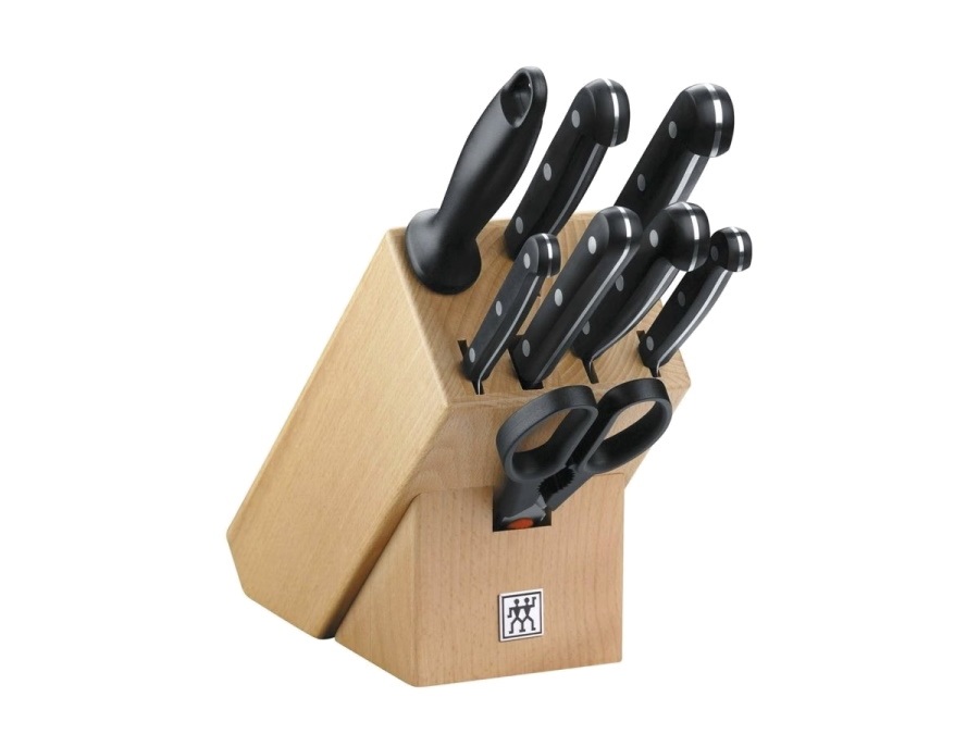 ZWILLING J.A.HENCKELS ITALIA Gourmet, ceppo di coltelli, 9 pezzi, naturale