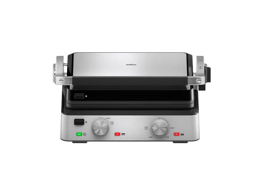 BRAUN Griglia a contatto MultiGrill 7 CG 7020 Nero/Acciaio inox