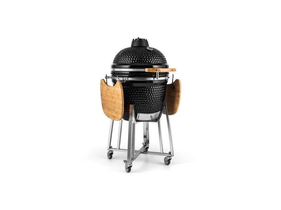 PENTOLE AGNELLI Kamado, barbecue grande con supporto