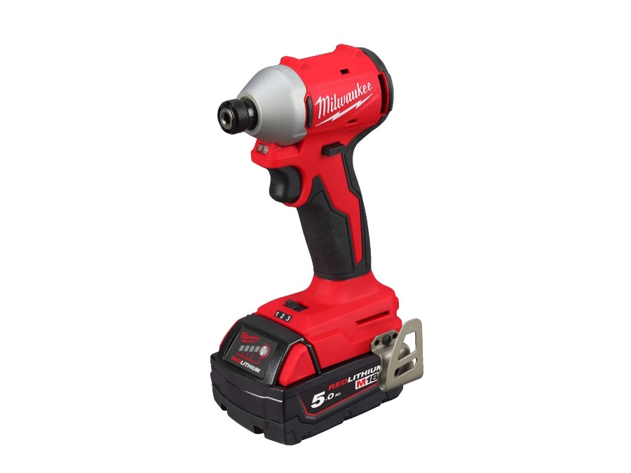 MILWAUKEE Kit M18 Brushless Trapano a percussione M18 blpd2 + Avvitatore ad Impulsi 1/4 Hex  M18 blidr (18V)