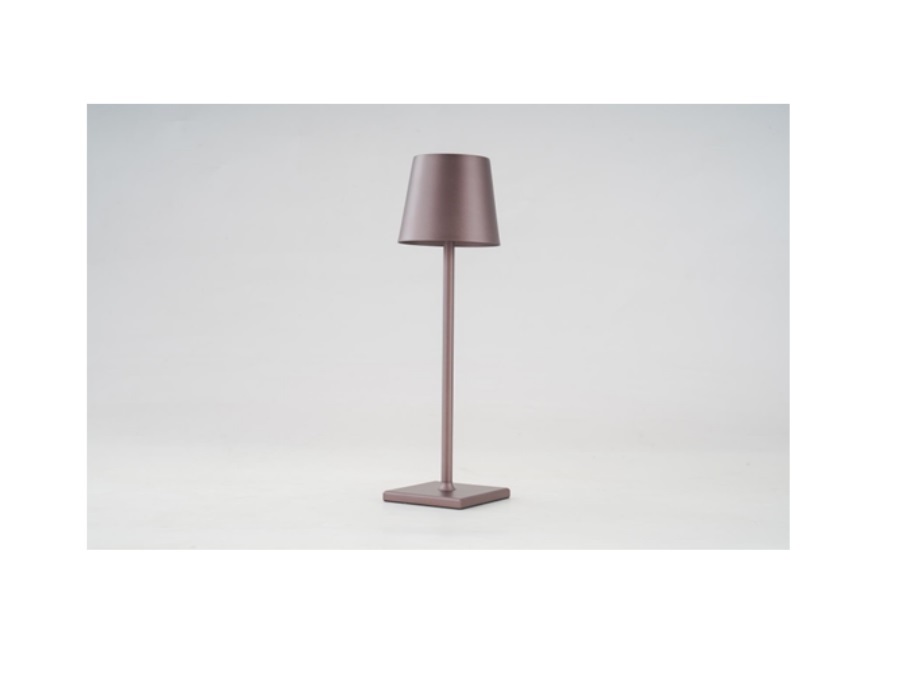 LIT Lampada da tavolo ricaricabile usb, ruggine