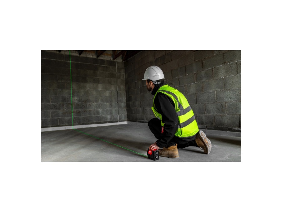 MILWAUKEE Laser lineare Verde alcalino a due linee CLL-C