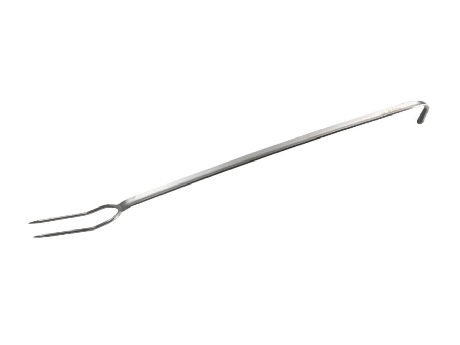 ILSA Linea 700, forchettone professionale a due punte in acciaio inox 18/10, 10,5x3,5 cm