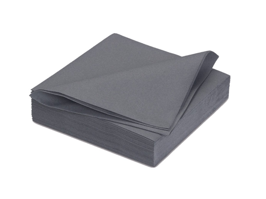 RO.IAL SRL Linen, tovagliolo 40x40, grigio, 50 pz