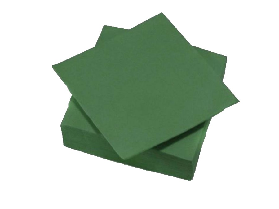 RO.IAL SRL Linen, tovagliolo 40x40, verde, 50 pz