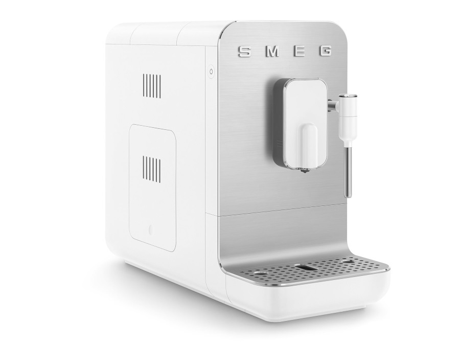 SMEG Macchina da caffè Bianco automatica con lancia vapore