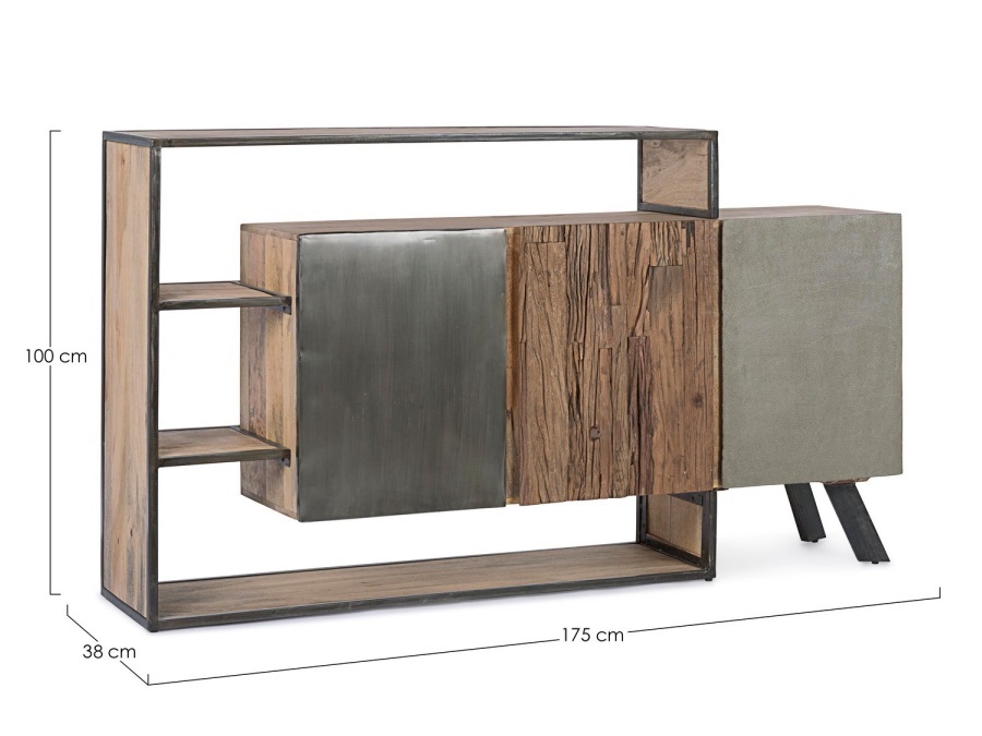 BIZZOTTO Manchester, credenza 3 ante