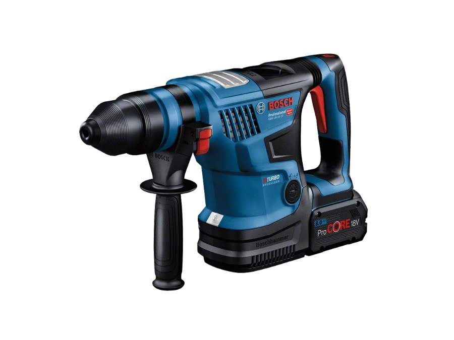 BOSCH Martello perforatore a batteria GBH 18V-34 CF Professional con 2 batterie PROCORE da 8,0 Ah