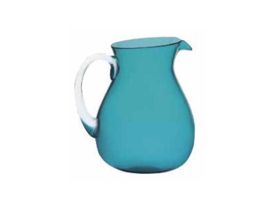 MEMENTO Memento synth (metacrilato, NO VETRO) pitcher - turquoise