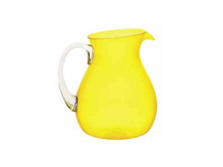 MEMENTO Memento synth (metacrilato, NO VETRO) pitcher - yellow