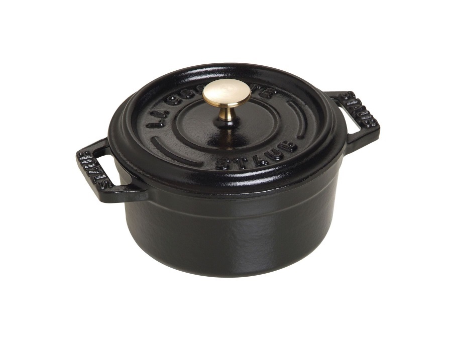 STAUB Mini cocotte nero, Ø 10 cm