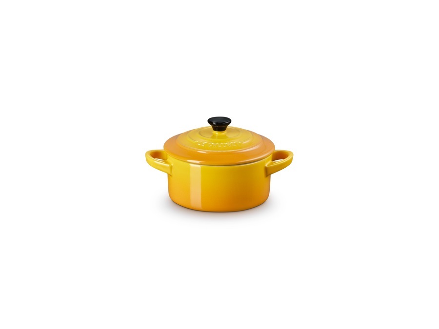 LE CREUSET Mini cocotte rotonda in gres vetrificato 10 cm - nectar